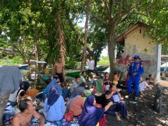 Libur Lebaran, Kapal Polisi XXI-2014 Amankan Objek Wisata Pantai Nangamiro Dompu